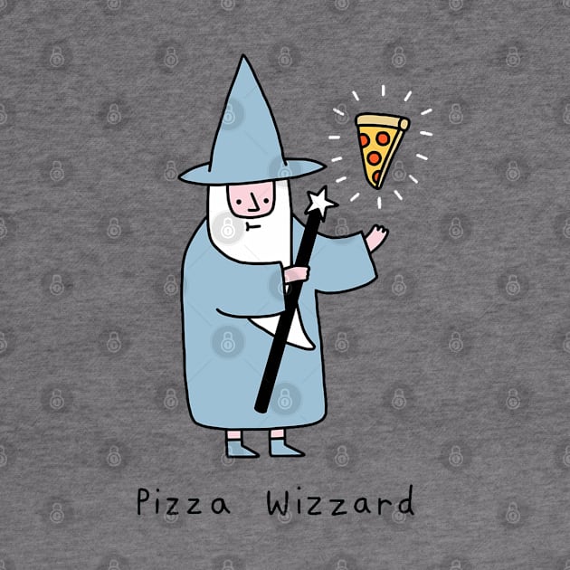 Pizza Wizzard by LogoBunch